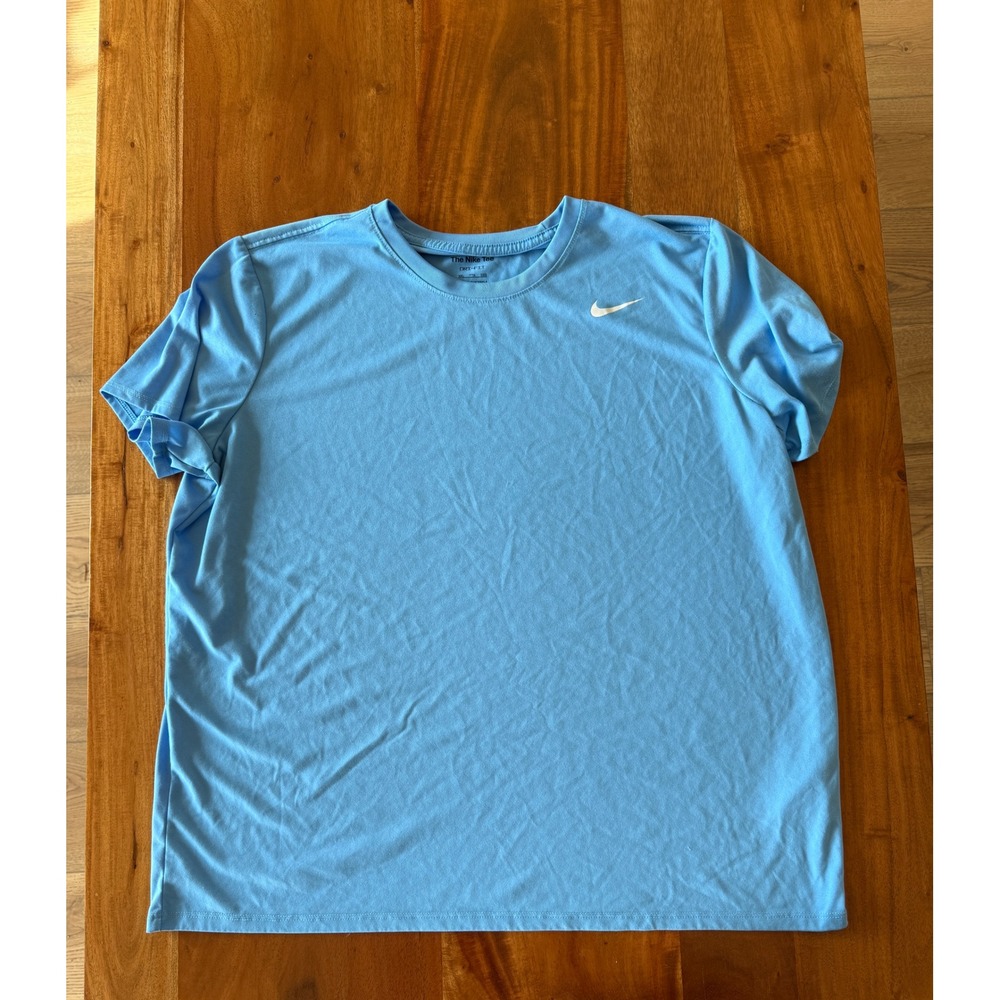 The Nike Tee Men's Dri Fit Blue Short Sleeve Size XXL